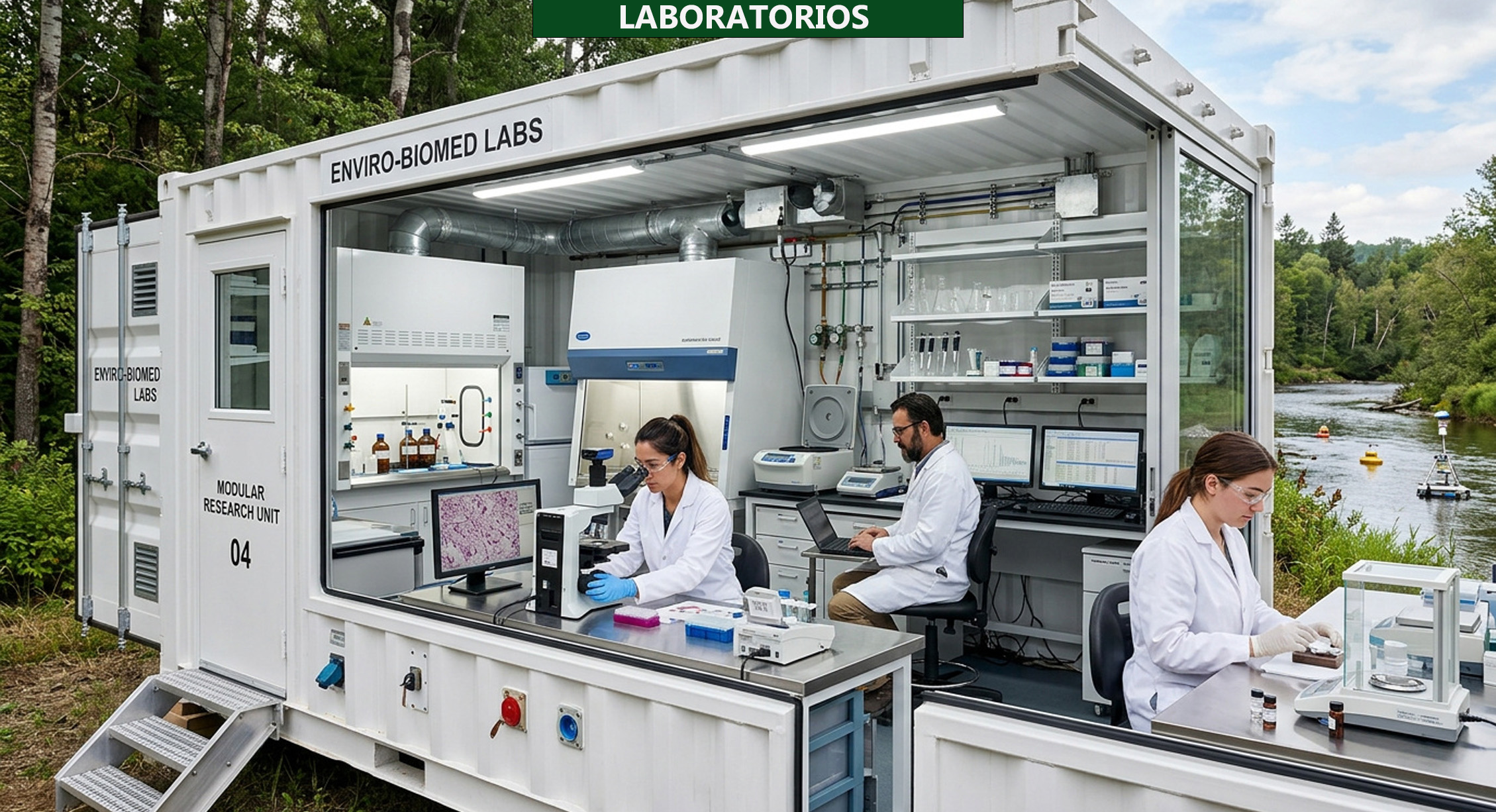 Contenedor tipo Laboratorio